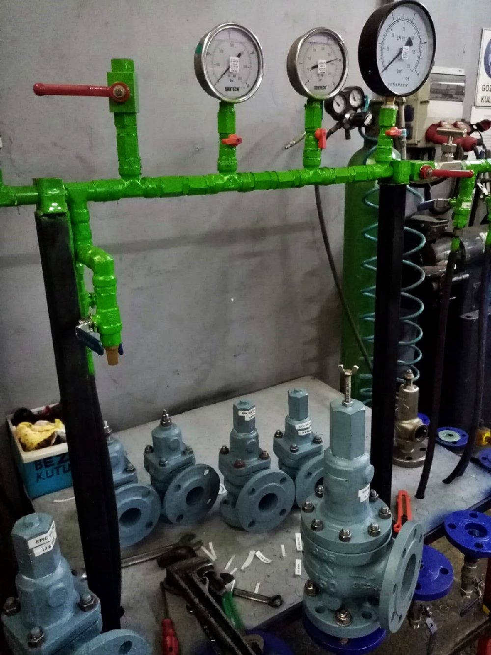 LPG Güverte Tüpü Safety Valf Bakım İşlemleri 01 - ALP DENİZCİLİK | Tuzla İstanbul Türkiye